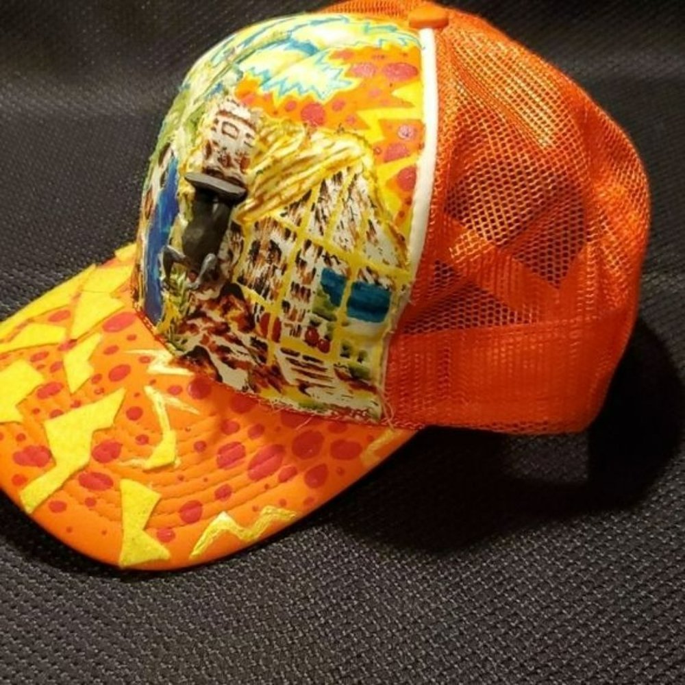 Trucker Hat, Custom Patchwork - image 6